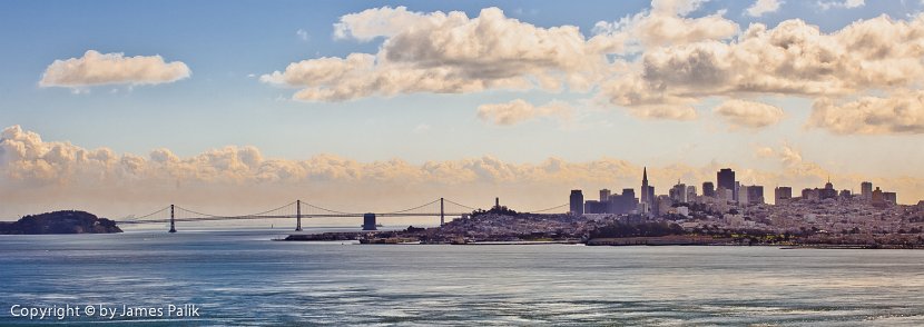 San Francisco Skyline from Sausalito - 0280