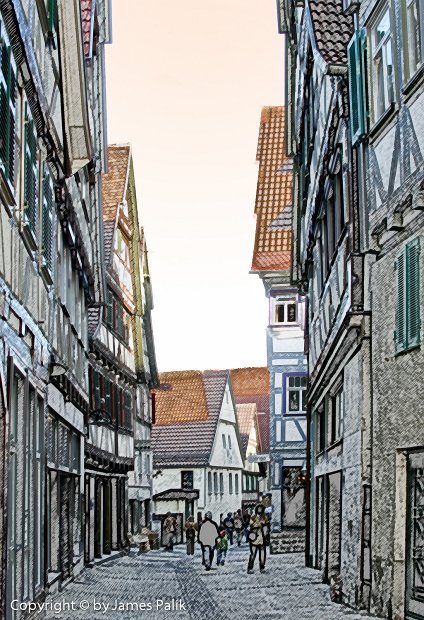 Street Scene, Herrenberg - 2388